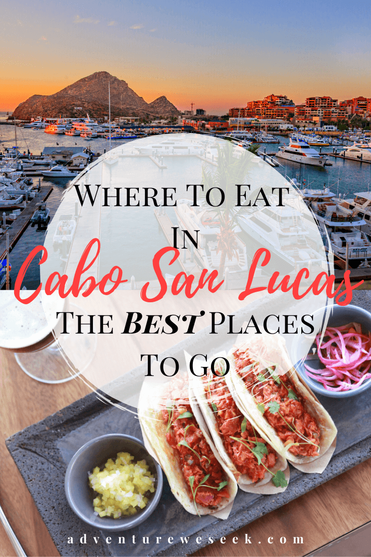 This vacation spot in Mexico is known for it’s beaches, bars & el arco - but Cabo San Lucas is also known for it’s fantastic restaurants, making it one of the best things to do in Cabo. Read my restaurants guide for the best food spots in Cabo San Lucas with map included.