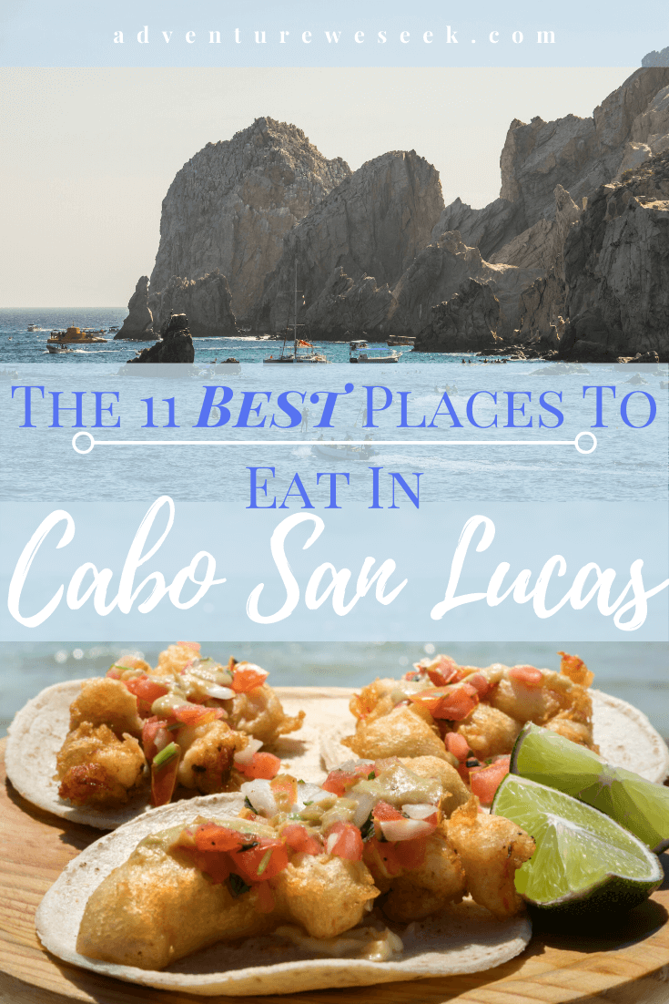 This vacation spot in Mexico is known for it’s beaches, bars & el arco - but Cabo San Lucas is also known for it’s fantastic restaurants, making it one of the best things to do in Cabo. Read my restaurants guide for the best food spots in Cabo San Lucas with map included. 