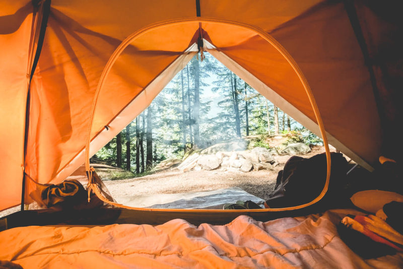 Trying to think of things to do while social distancing? Go camping!