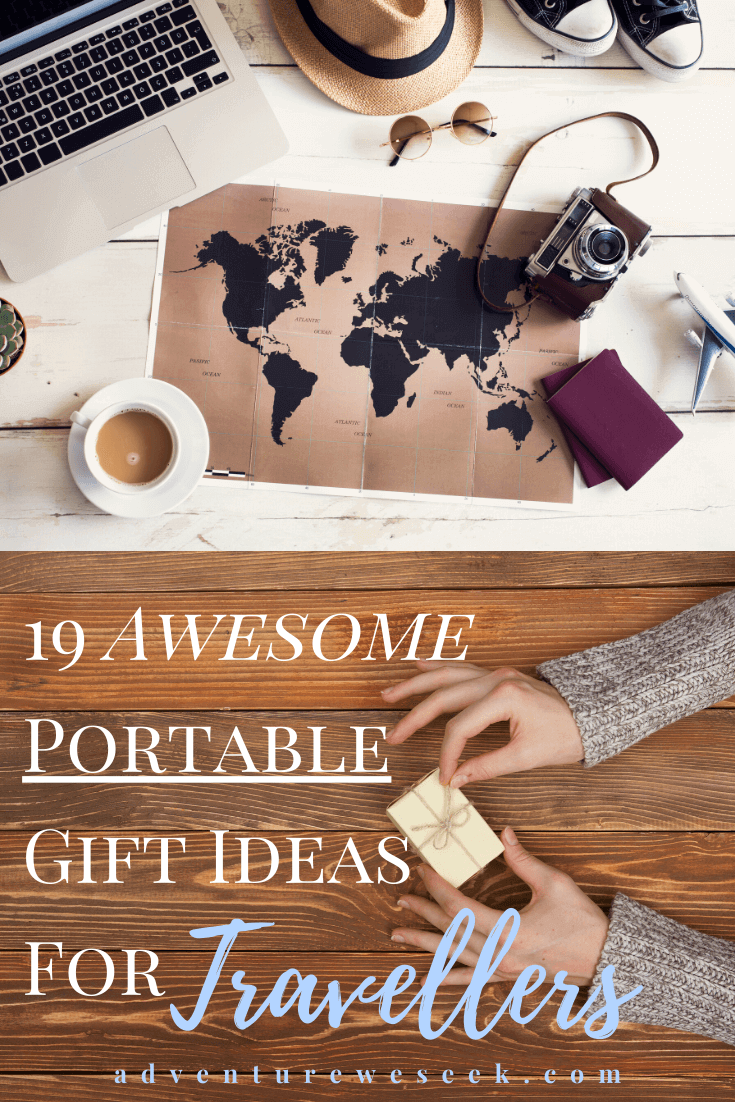 The best small travel gift ideas for her, for him, for couples, for kids and everyone else! These presents for travellers are useful, sorta unique and make great stocking stuffers or main gift. Airplanes and roadtrips will never be the same with these fantastic small travel gifts. Most are super affordable (with a few less than cheap exceptions).